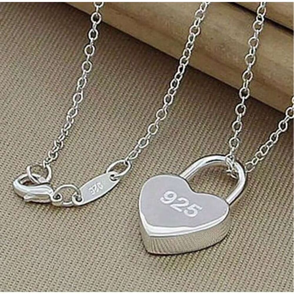 Sterling Silver Heart Necklace